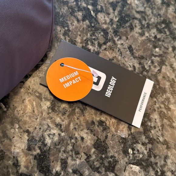 Ideology medium impact charcoal cross cross sport bra NWT 2X - Picture 8 of 9